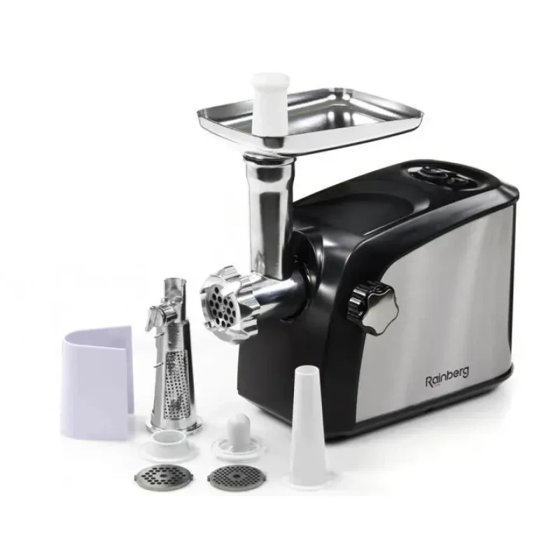 М'ясорубка Rainberg RB-673 3800W електрична з реверсом + соковитискач