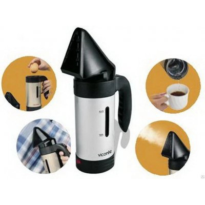 Багатофункціональний ручний відпарювач Hand Held Steamer UKC A6 Сірий