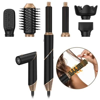 Багатофункціональний стайлер для волосся Hot Air Styler 6в1