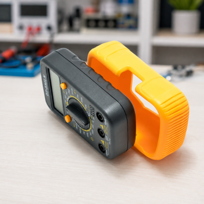 Мультиметр DT 830 LN / Мультиметр цифровий універсальний / Тестер в захисному чохлі, підсвічування дисплея Мультиметр DT 830 LN / Мультиметр цифровий універсальний / Тестер в захисному чохлі, підсвічування дисплея