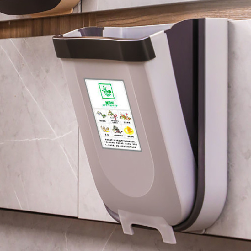 Відро для сміття, Відро для сміття Foldable Hanging Garbage Bin
