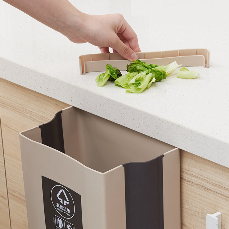 Відро для сміття, Відро для сміття Foldable Hanging Garbage Bin
