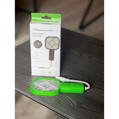 Міні мухобойка USB-пастка комах для боротьби зі шкідниками, УФ-світло Міні мухобойка USB-пастка комах для боротьби зі шкідниками, УФ-світло