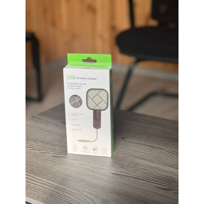 Міні мухобойка USB-пастка комах для боротьби зі шкідниками, УФ-світло Міні мухобойка USB-пастка комах для боротьби зі шкідниками, УФ-світло