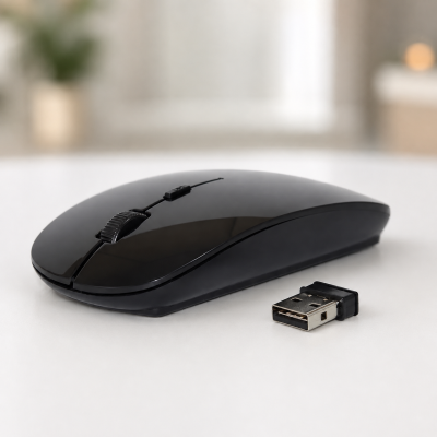 Мишка MOUSE G 132 (AR 4702) / Оптична миша для ноутбука та комп'ютера / Бездротова ультратонка мишка