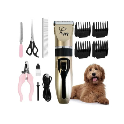 Набір для грумінгу SN-230 Pet Grooming Hair Clipper Kit тример для тварин машинка для стрижки собак та котів