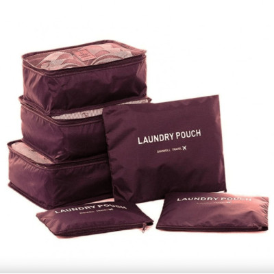 Набір дорожніх органайзерів Secret Pouch 6 в 1 Набір дорожніх органайзерів Secret Pouch 6 в 1