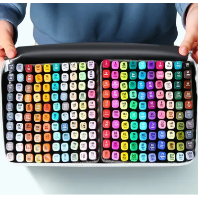 262 шт Набір двосторонніх скетч-маркерів для малювання Touch на спиртовій основі