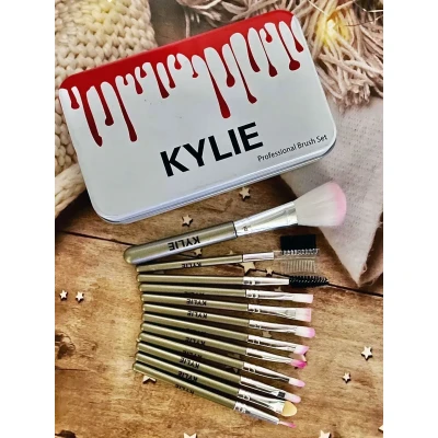 Набір кистей для макіяжу KYLIE 12 штук