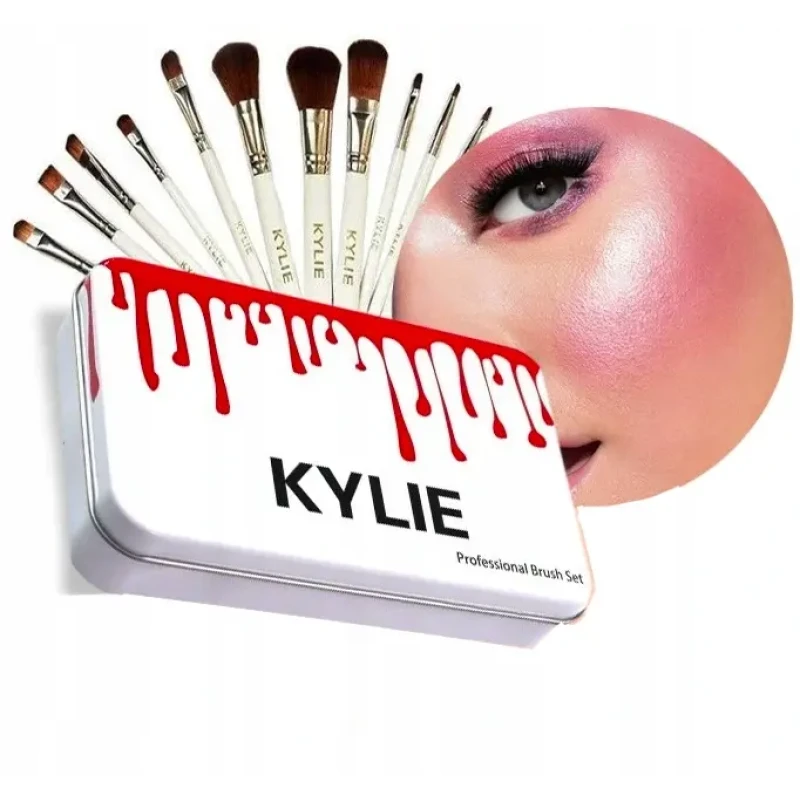 Набір кистей для макіяжу KYLIE 12 штук