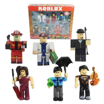 Набір колекційних фігурок з аксесуарами Roblox Legends 6 фігурок "Професії"