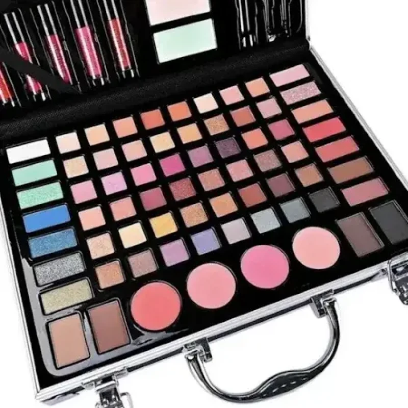 Набір косметики для макіяжу в кейсі missyoung GM20250 makeup set black