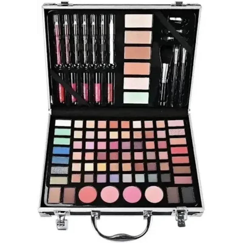 Набір косметики для макіяжу в кейсі missyoung GM20250 makeup set black