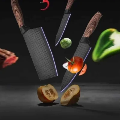 Набір кухонних ножів Kitchen utensils AND HA-177 HP227