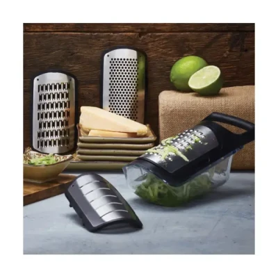 Набір Терок Soft Touch Container Grater Set Тертки 4в1
