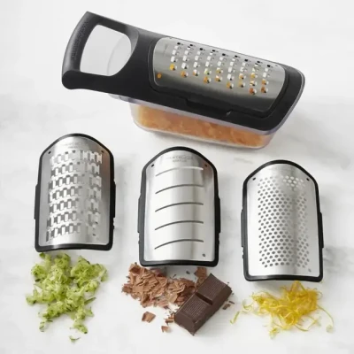 Набір Терок Soft Touch Container Grater Set Тертки 4в1