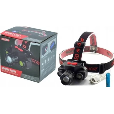 Налобний ліхтар BL 1805 COB XPE 18650 USB Charge Акумуляторний