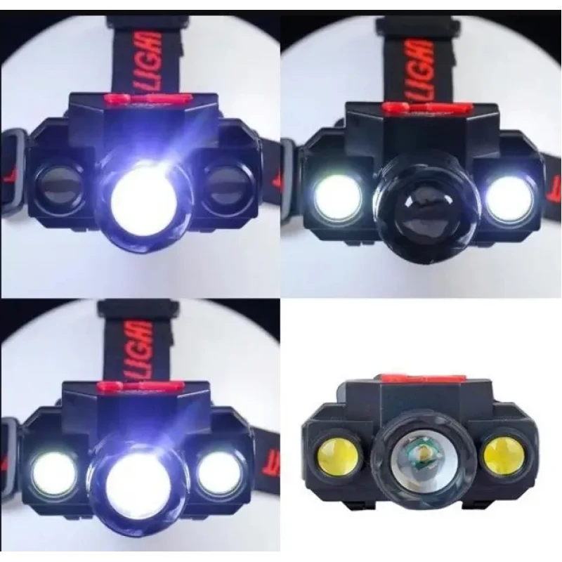 Налобний ліхтар BL 1805 COB XPE 18650 USB Charge Акумуляторний