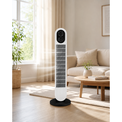 Вентилятор підлоговий колонний Tower Cooling Fan 500Вт BITEK BT-2901 / Кондиціонер для дому та офісу / Підлоговий вентилятор