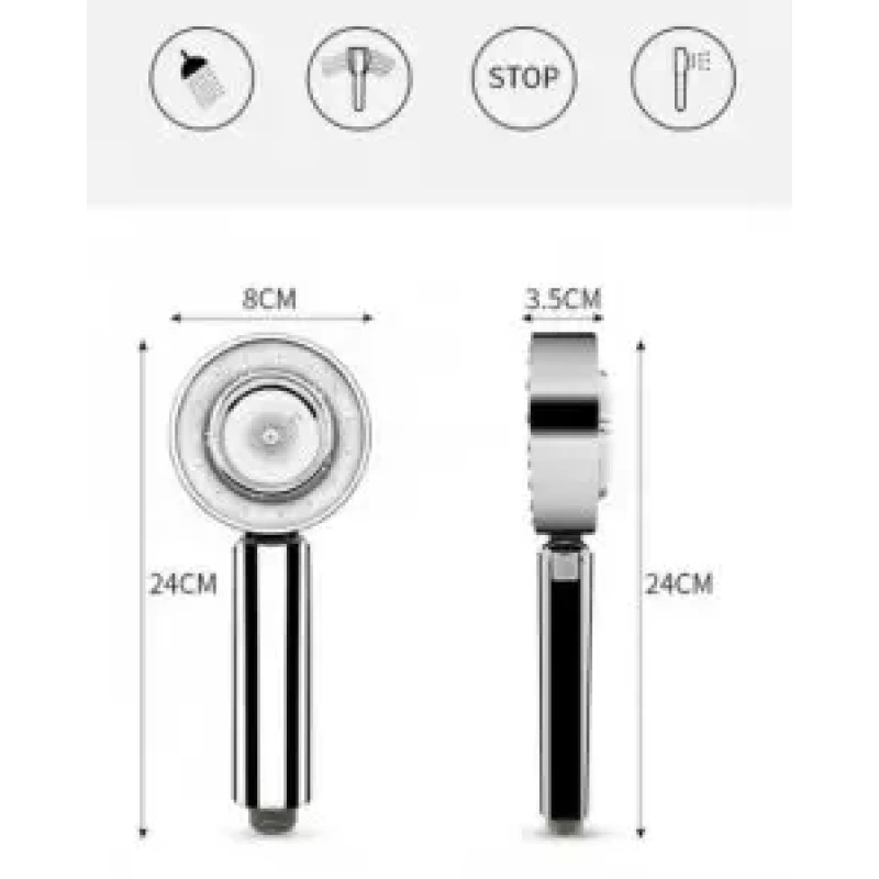 Насадка для душу двостороння 3 режими Multifunctional Faucet 9006
