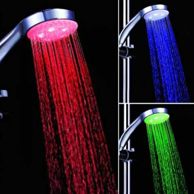 Насадка лійка для душу LED SHOWER 3 colour Насадка лійка для душу LED SHOWER 3 colour