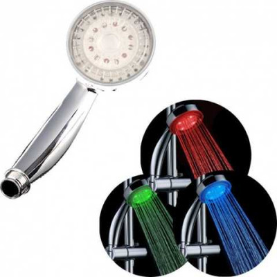 Насадка лійка для душу LED SHOWER 3 colour Насадка лійка для душу LED SHOWER 3 colour
