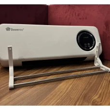 Настінний обігрівач Domotec MS-5963 White 2000Вт з пультом та сушаркою Настінний обігрівач Domotec MS-5963 White 2000Вт з пультом та сушаркою