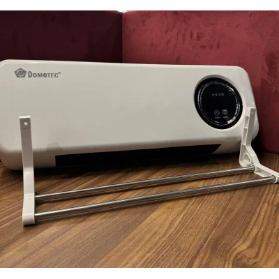 Настінний обігрівач Domotec MS-5963 White 2000Вт з пультом та сушаркою