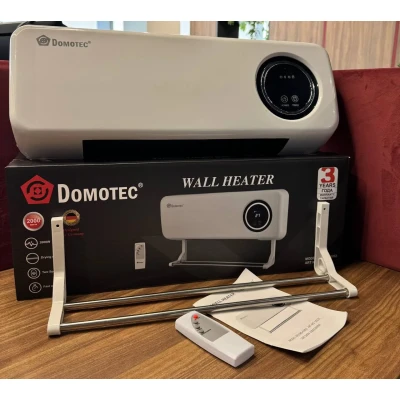 Настінний обігрівач Domotec MS-5963 White 2000Вт з пультом та сушаркою