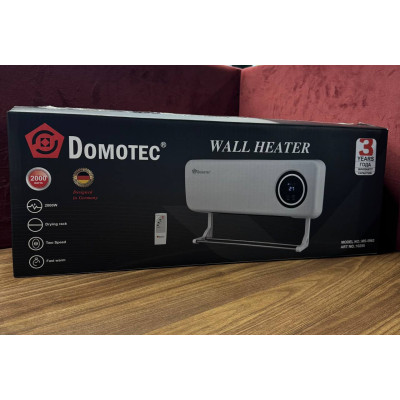Настінний кондиціонер-обігрівач Domotec MS-5963 White 2000Вт з пультом та сушаркою