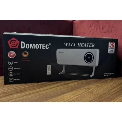 Настінний обігрівач Domotec MS-5963 White 2000Вт з пультом та сушаркою