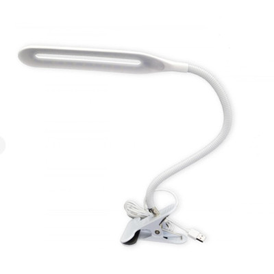 Настільна лампа на прищіпці гнучка LED Beluck BL-01 з кабелем USB Настільна лампа на прищіпці гнучка LED Beluck BL-01 з кабелем USB