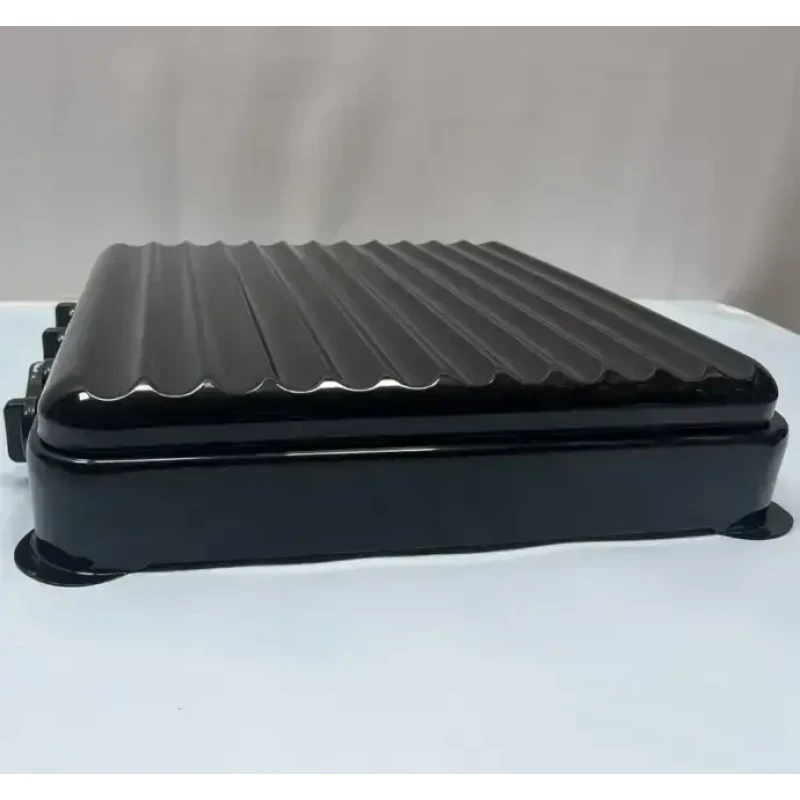 Настільна газова плита, плита на 4 конфорки domotec MS6604, чорний