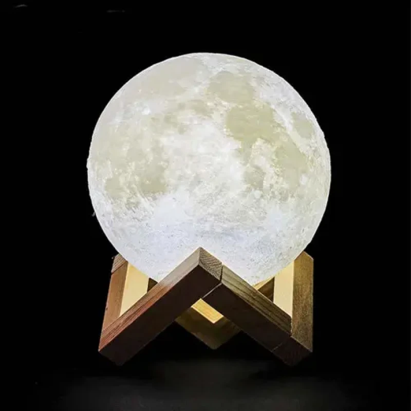 Настільний світильник місяць Magic 3D Moon Light Від Акумулятора