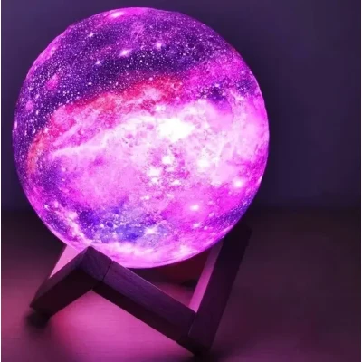 Нічний лампа сенсорний 3D космос Moon-light