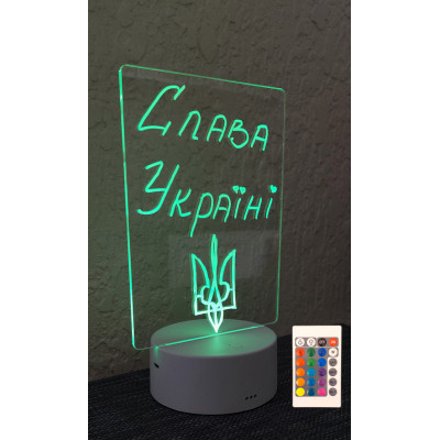 Нічник планер світлодіодний  Plutus-Quinn , планшет для малювання