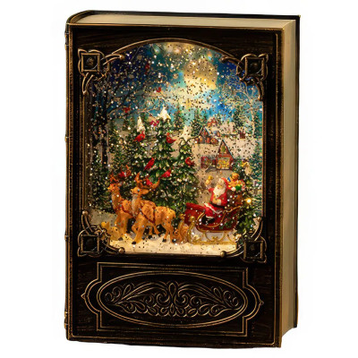 Новорічний музичний нічник-світильник XMAS WDL 24023B