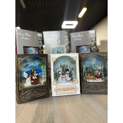 Новорічний музичний нічник-світильник XMAS WDL 24023B