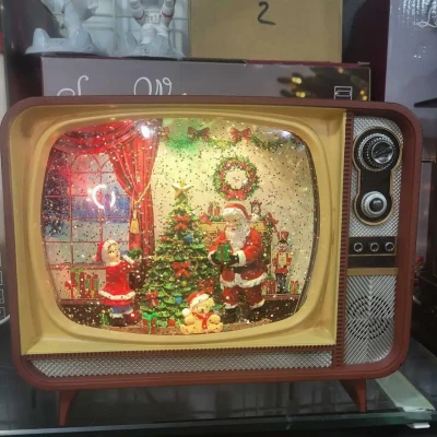 Новорічний нічник Ретро телевізор WDL-24034B XMAS