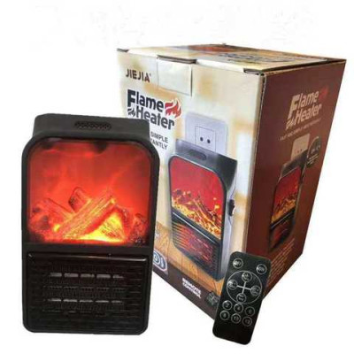 Обігрівач електричний Flame Heater 1000W з пультом