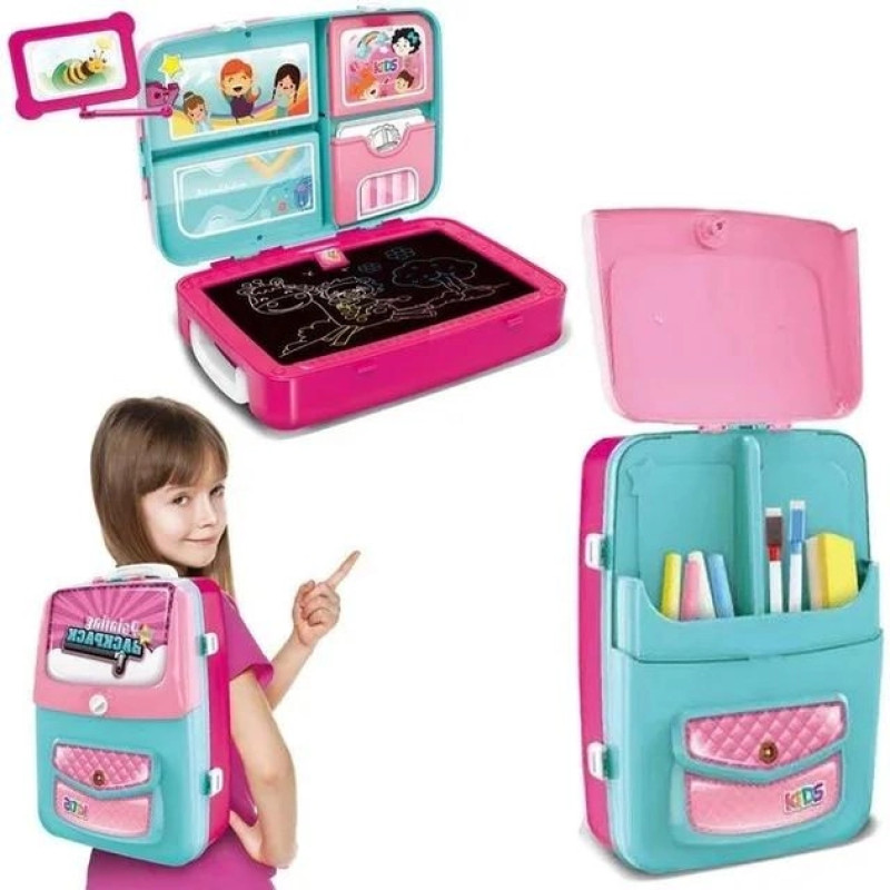 Навчальний набір для малювання у валізці Backpack Packing 3in1