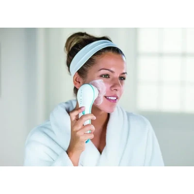 Очищувальна масажна щітка для обличчя Spin Spa Brush Спін СПА
