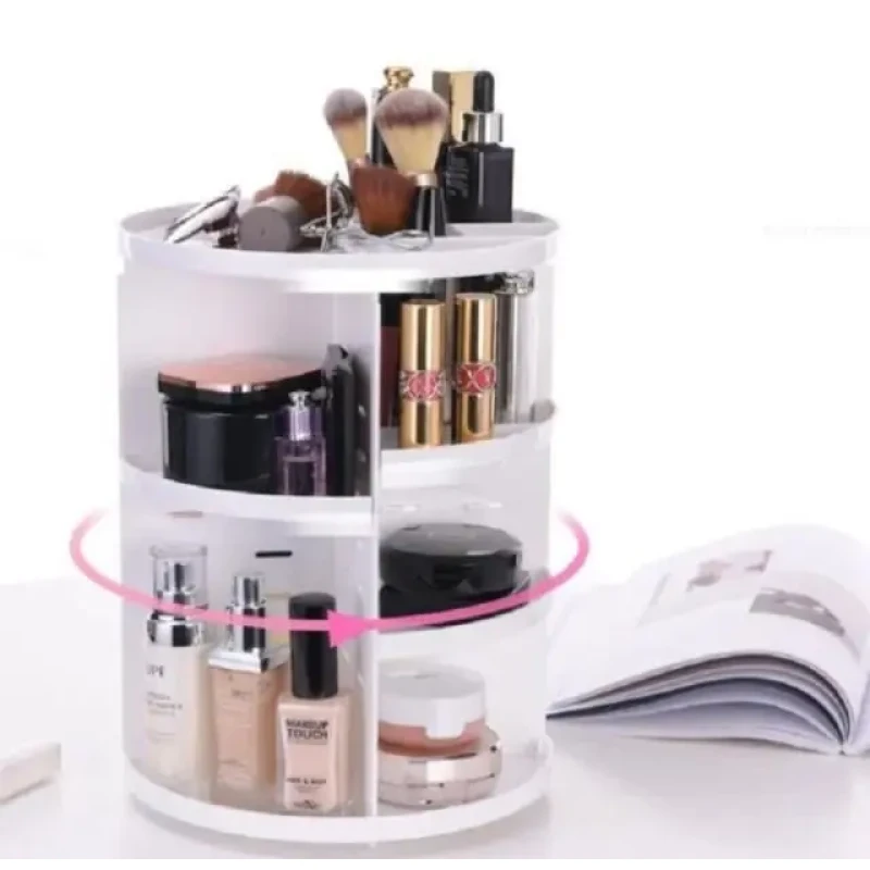Органайзер для косметики 360 ° Rotation Cosmetic Organizer - Білий