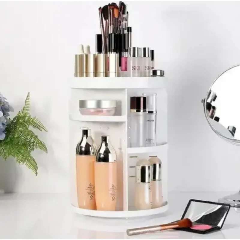 Органайзер для косметики 360 ° Rotation Cosmetic Organizer - Білий