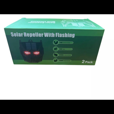 Відлякувачі тварин "Нічний захист" BaseTech 2 штуки Solar Repeller With Flashing