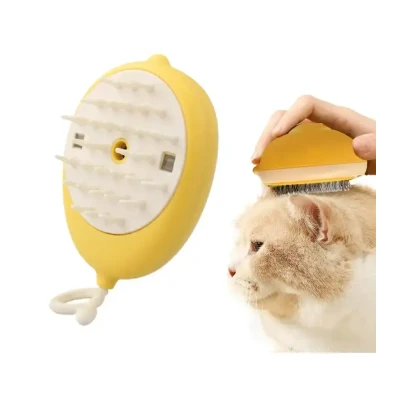 Парова щітка для догляду за вовною тварин 4 в 1 Pet comb