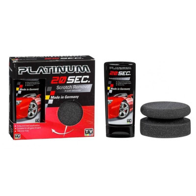 Паста для видалення подряпин Platinum 20sec - полірувальна паста для авто