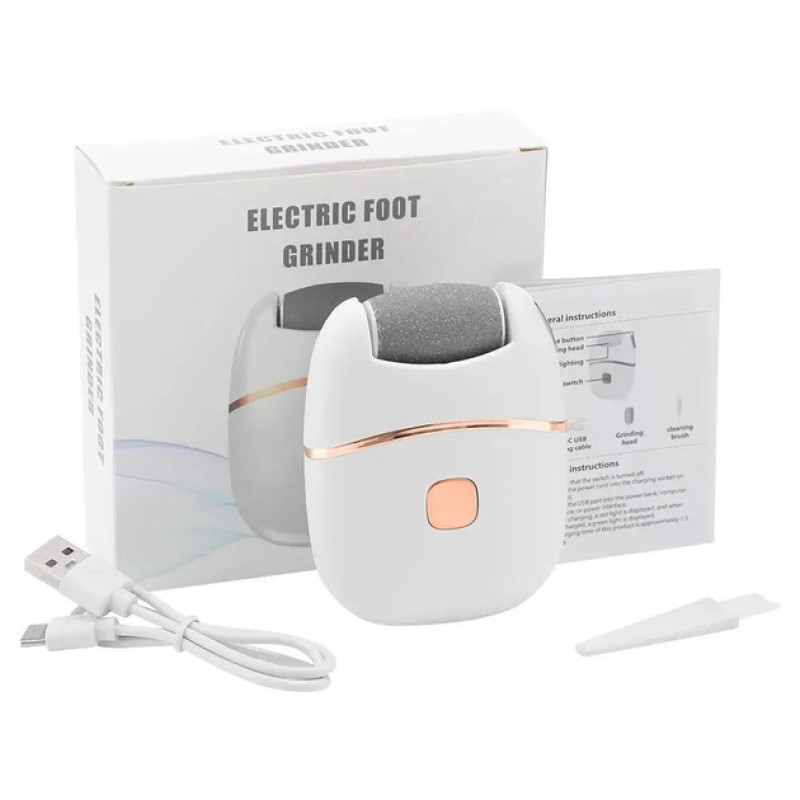 Пемза електрична кишенькова Armor Grinder з LED-підсвічуванням для догляду за ногами