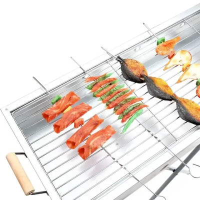 Переносний мангал BARBECUE TRAY 770T MD-008 809 (80*30*78см)