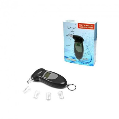 Персональний алкотестер Digital Breath Alcohol Tester із мундштуками Персональний алкотестер Digital Breath Alcohol Tester із мундштуками